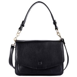 Bugundar Bobbe Skuldertaske Sort/ Guld 