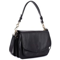 Bugundar Bobbe Skuldertaske Sort/ Guld 