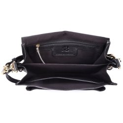 Bugundar Bobbe Skuldertaske Sort/ Guld 