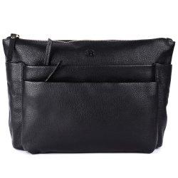 Bugundar Boderne Toilettaske Sort/Guld 