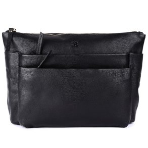 Bugundar Boderne Toilettaske Sort/Guld 