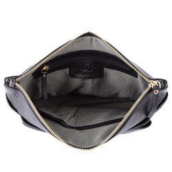 Bugundar Boderne Toilettaske Sort/Guld 