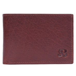 Bugundar Blshavn 2-Fljet Dollarmappe Cognac