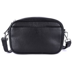 Bugundar Gadeby Skuldertaske Sort