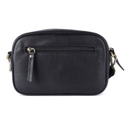 Bugundar Gadeby Skuldertaske Sort/Guld