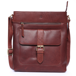 Bugundar Gudhjem Skuldertaske Cognac