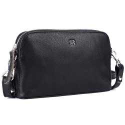 Bugundar Hullehavn Skuldertaske Sort 