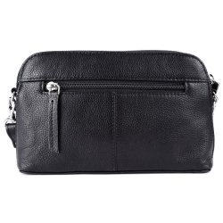 Bugundar Hullehavn Skuldertaske Sort 