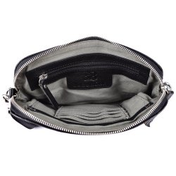 Bugundar Hullehavn Skuldertaske Sort 