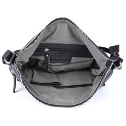 Bugundar Krakken Stor Skuldertaske Sort 