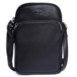 Bugundar Lilleborg Mobiltaske Sort