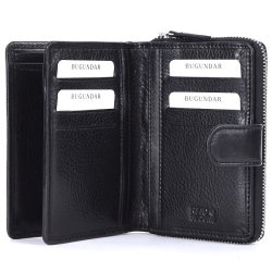 Bugundar R� Vintage Stor RFID Damepung Sort 