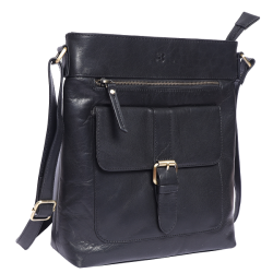 Bugundar Gudhjem Skuldertaske Sort 