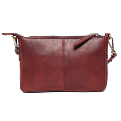 Bugundar Smarken Skuldertaske Cognac