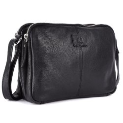 Bugundar Tjrneby Skuldertaske Sort