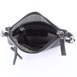 Bugundar Vang Skuldertaske Sort/Guld