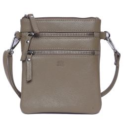 Bugundar Vang Skuldertaske Taupe