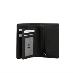 Bugundar Sorthat 2-fljet Herrepung med Klap Sort 