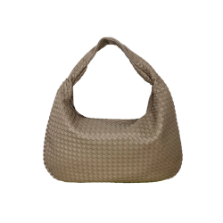 By Str Maria Flettet Skuldertaske Beige