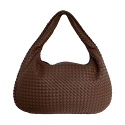 By Str Maria Flettet Skuldertaske Mrkebrun