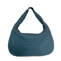 By Str Maria Flettet Skuldertaske Petroleum