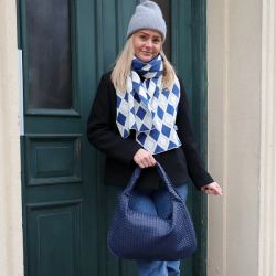 By Str Maria Flettet Skuldertaske Slv 