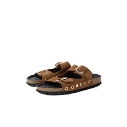 RE:DESIGNED by DIXIE Duffy 22 Sandaler Cognac