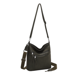 Duffy Skuldertaske M�rkegr�n 