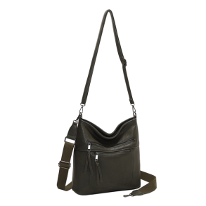 Duffy Skuldertaske M�rkegr�n 