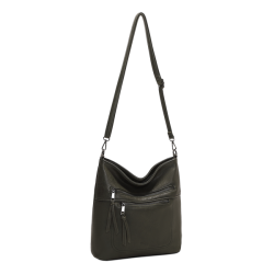 Duffy Skuldertaske M�rkegr�n 