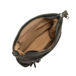 Duffy Skuldertaske M�rkegr�n 