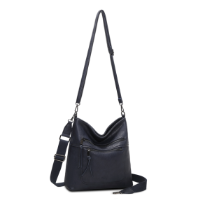 Duffy Skuldertaske M�rkebl�