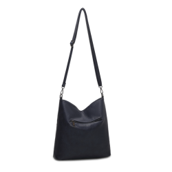 Duffy Skuldertaske M�rkebl�