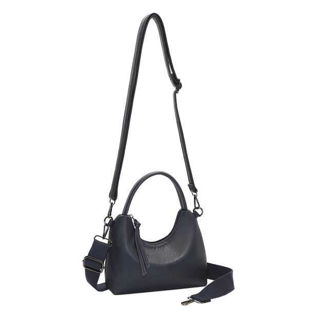 Duffy Skuldertaske M�rkebl�