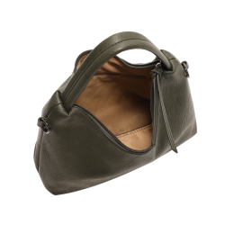 Duffy Skuldertaske M�rkegr�n