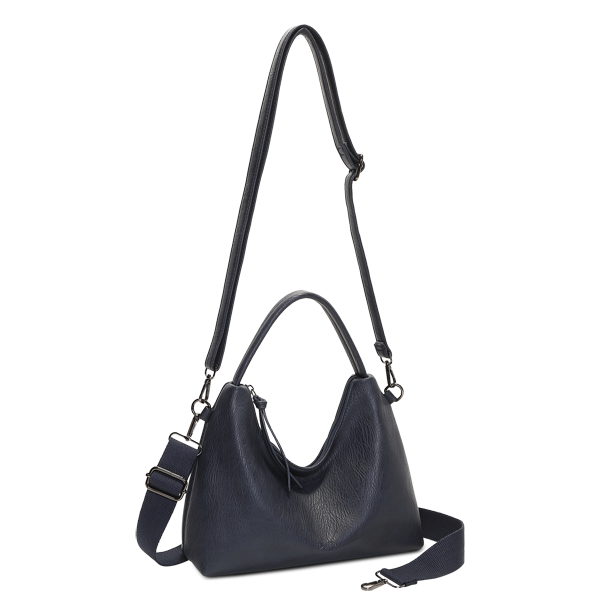 Duffy Skuldertaske M�rkebl�