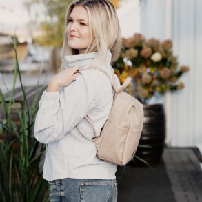 Duffy Rygsk Beige Kunstlder