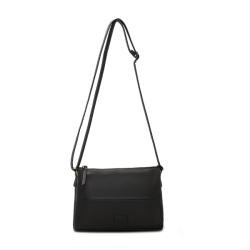 Duffy Skuldertaske Sort Kunstlder