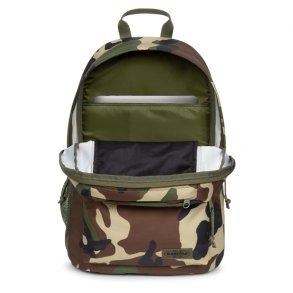 Eastpak Padded Double camo med �bent hovedrum og laptoplomme