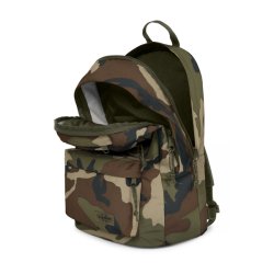 Eastpak Double Office camo set fra siden med frontlomme