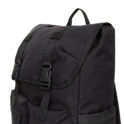 eastpak icon topload rygs�k black klap med sp�nder