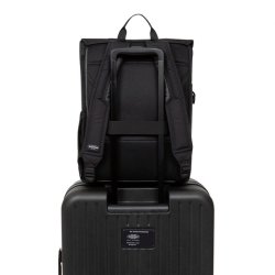 eastpak icon topload rygs�k black monteret p� kuffert