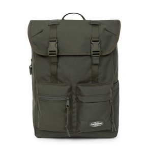 eastpak icon topload rygs�k icon khaki front med lommer