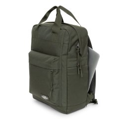 eastpak icon totepack rygs�k khaki side med laptop