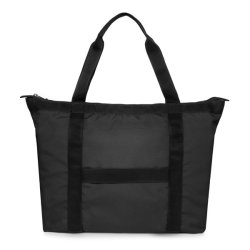 eastpak travel tote taske sort bagside med b�reh�ndtag