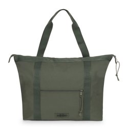eastpak travel tote taske khaki front med lynl�slomme