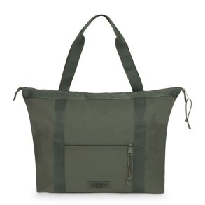 eastpak travel tote taske khaki front med lynl�slomme