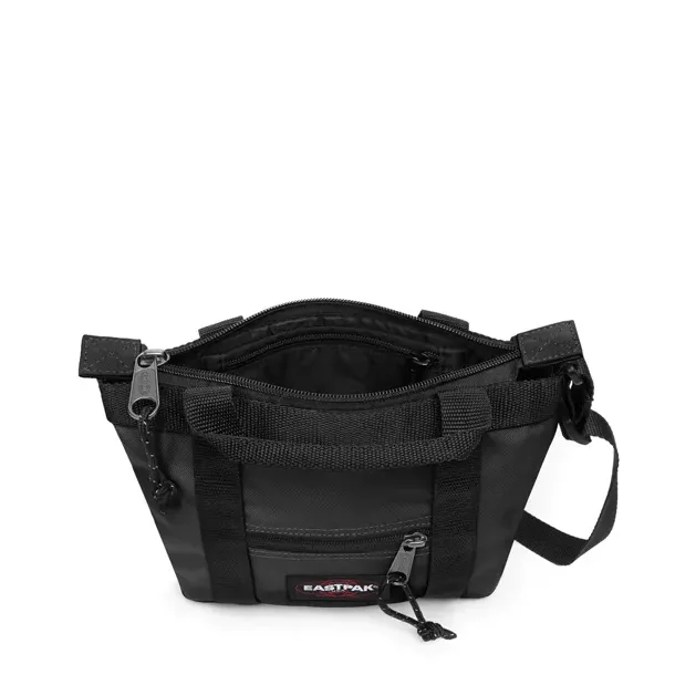 eastpak travel tote mini taske sort �ben med lynl�slukning
