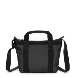 eastpak travel tote mini taske sort bagside med b�reh�ndtag