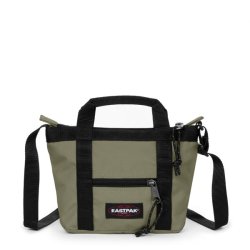 eastpak travel tote mini taske sage green front med lynl�slomme